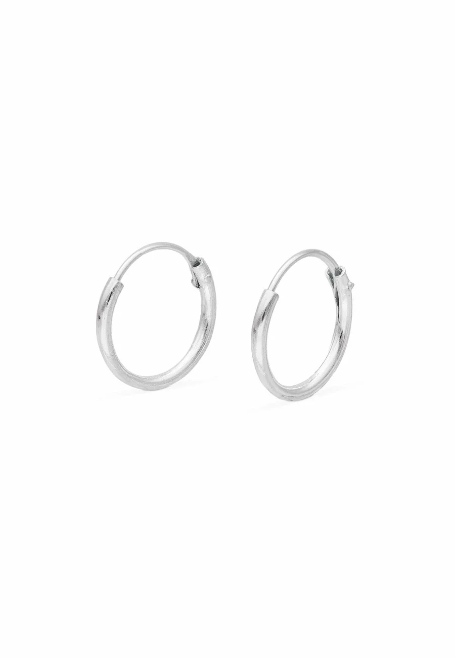 PENDIENTE ARO PLATA 16mm