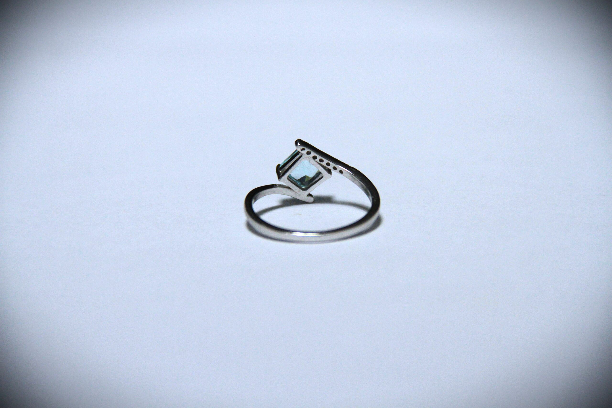 ANILLO PLATA AGUAMARINA - Imagen 6