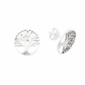 PENDIENTES PLATA ARBOL DE LA VIDA