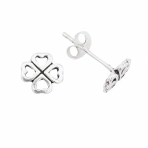 PENDIENTES PLATA TREBOL
