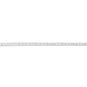 Pulsera Plata Plana 17+3cm 1.7mm