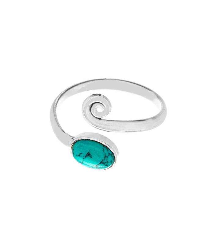 ANILLO AJUSTABLE CON PIEDRA NATURAL - Imagen 6