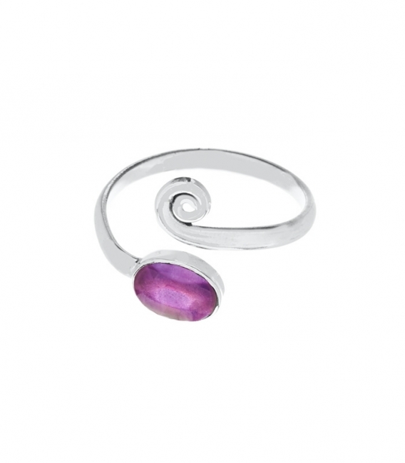 ANILLO AJUSTABLE CON PIEDRA NATURAL - Imagen 7